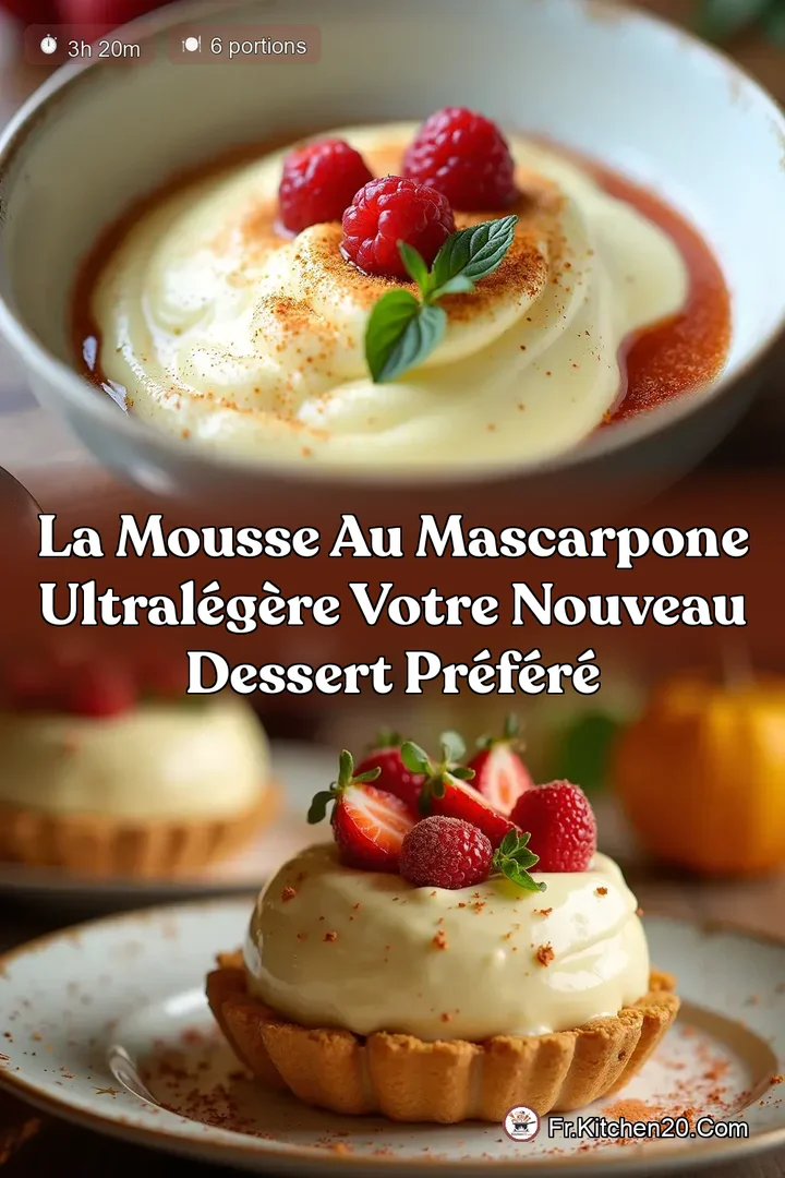 La Mousse au Mascarpone UltraL&eacute;g&egrave;re Votre Nouveau Dessert Pr&eacute;f&eacute;r&eacute;