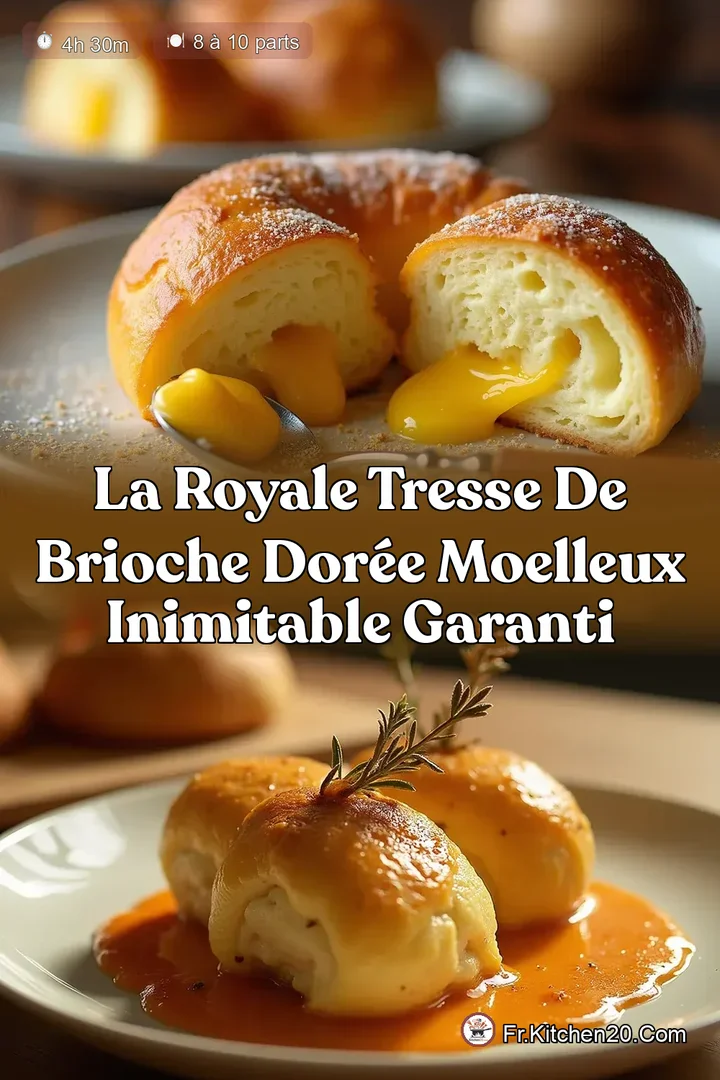 La Royale Tresse de Brioche Dor&eacute;e Moelleux Inimitable Garanti