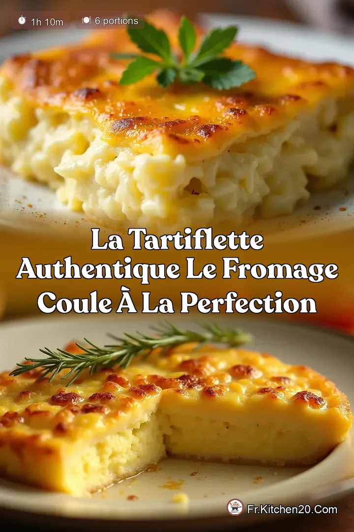 La Tartiflette Authentique Le Fromage Coule &agrave; la Perfection