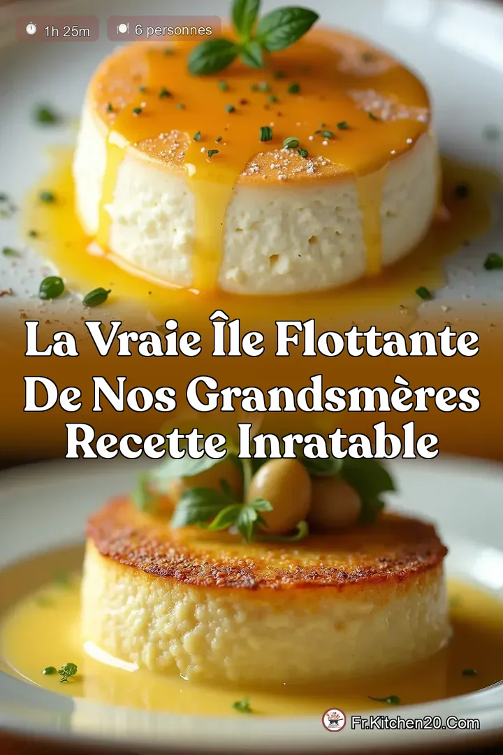 La Vraie &Icirc;le Flottante de nos GrandsM&egrave;res Recette Inratable