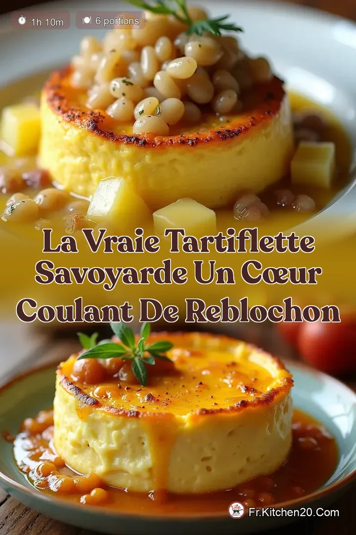 La Vraie Tartiflette Savoyarde Un C&oelig;ur Coulant de Reblochon