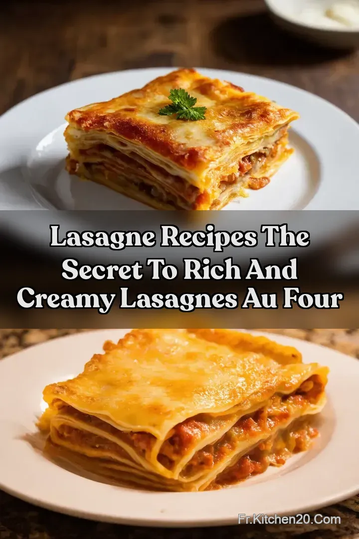 Lasagne Recipes The Secret To Rich And Creamy Lasagnes au four