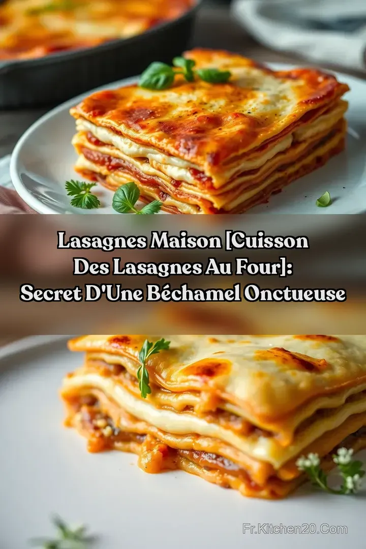 Lasagnes Maison [cuisson des lasagnes au four]: Secret d une B&eacute;chamel Onctueuse