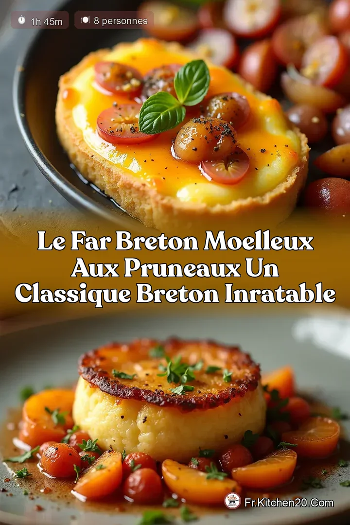 Le Far Breton Moelleux aux Pruneaux Un Classique Breton Inratable
