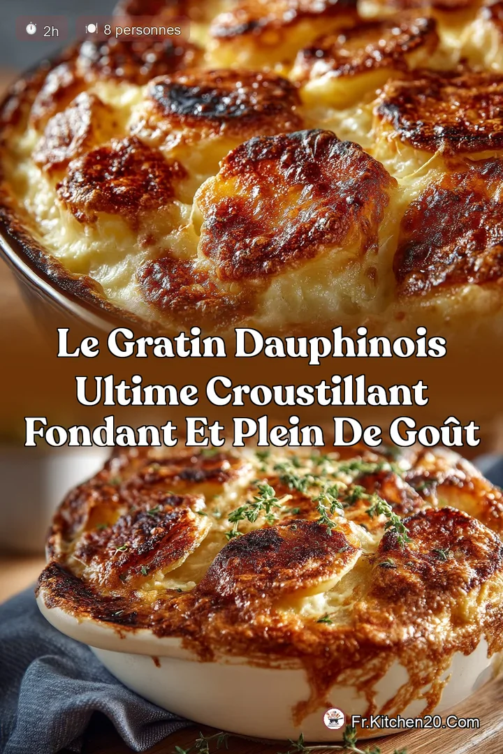 Le Gratin Dauphinois Ultime Croustillant Fondant et Plein de Go&ucirc;t