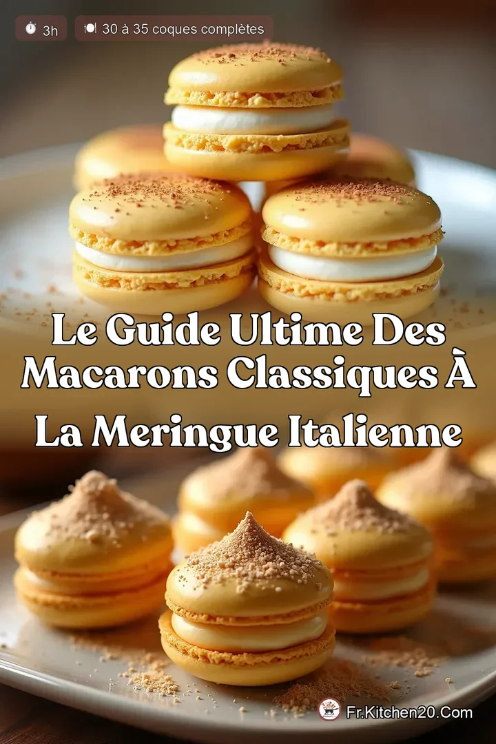 Le Guide Ultime des Macarons Classiques &agrave; la Meringue Italienne