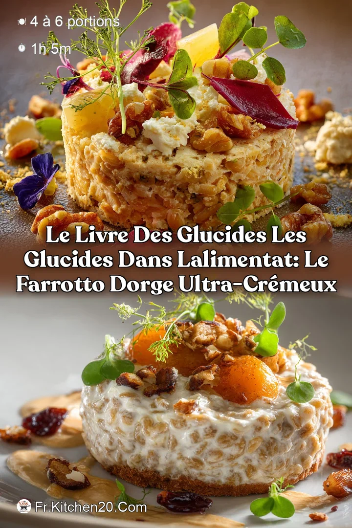 Le Livre des glucides Les Glucides dans lalimentat: Le Farrotto dOrge Ultra-Cr&eacute;meux