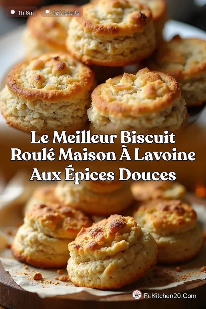 Le Meilleur Biscuit Roul&eacute; Maison &agrave; lAvoine aux &Eacute;pices Douces