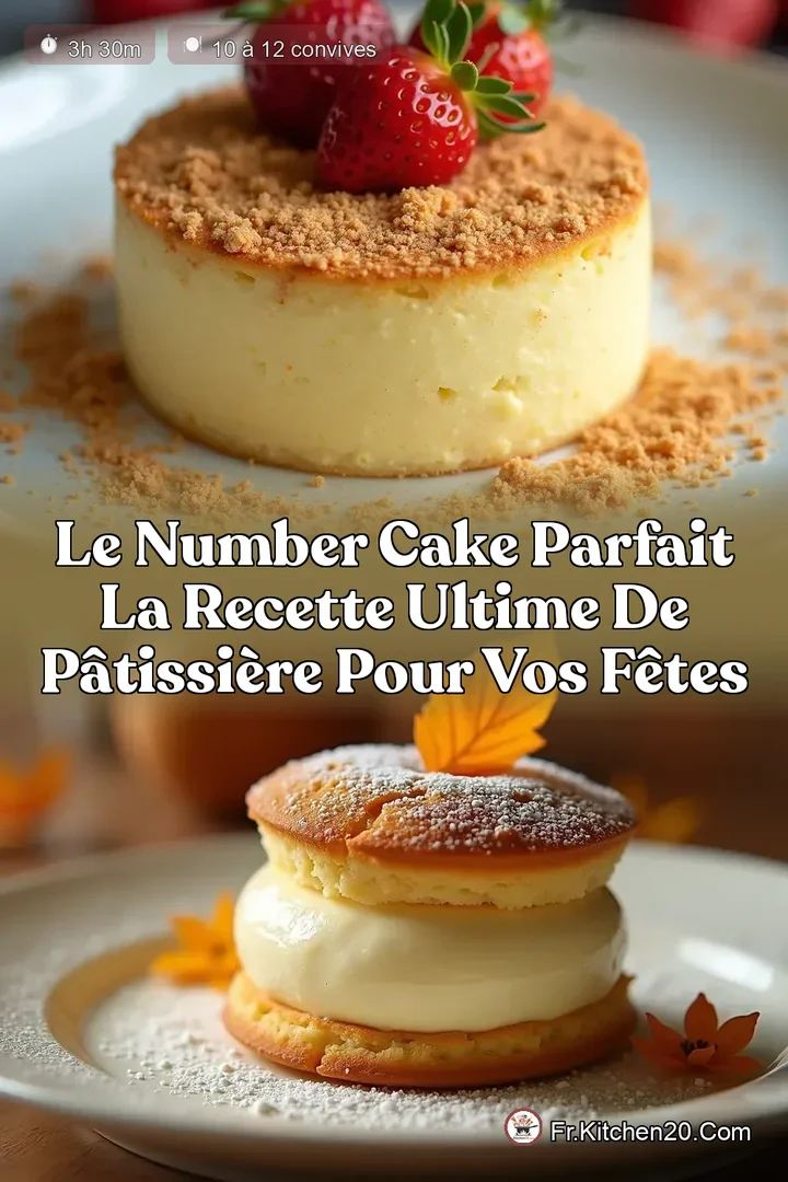 Le Number Cake Parfait La Recette Ultime de P&acirc;tissi&egrave;re pour Vos F&ecirc;tes