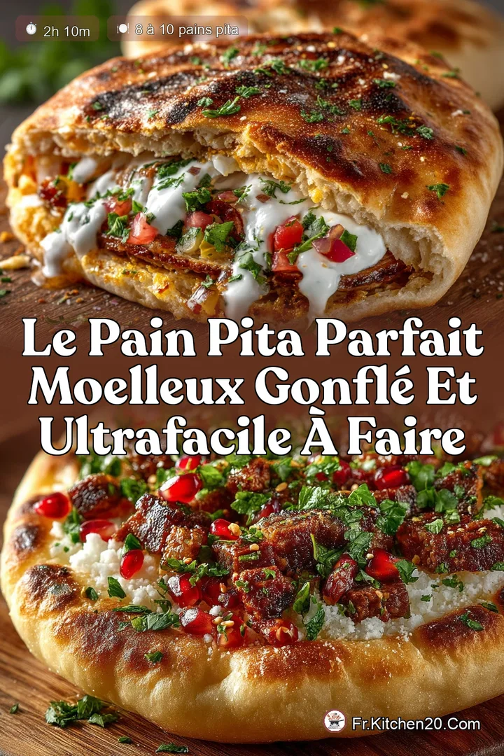 Le Pain Pita Parfait Moelleux Gonfl&eacute; et UltraFacile &agrave; Faire