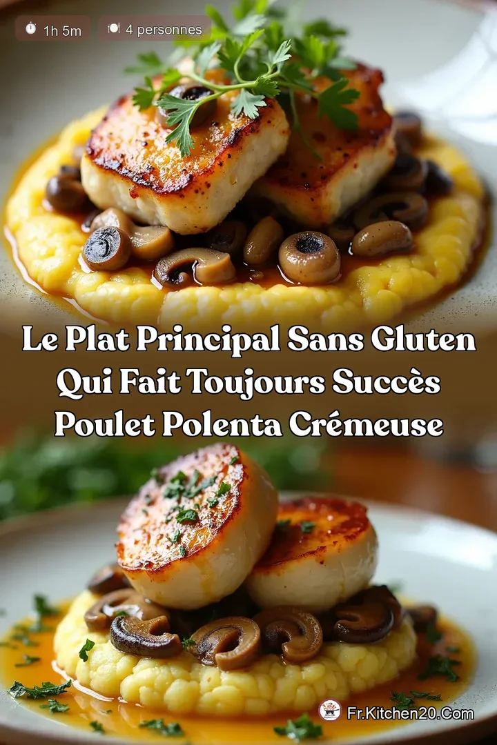 Le Plat Principal Sans Gluten Qui Fait Toujours Succ&egrave;s Poulet Polenta Cr&eacute;meuse