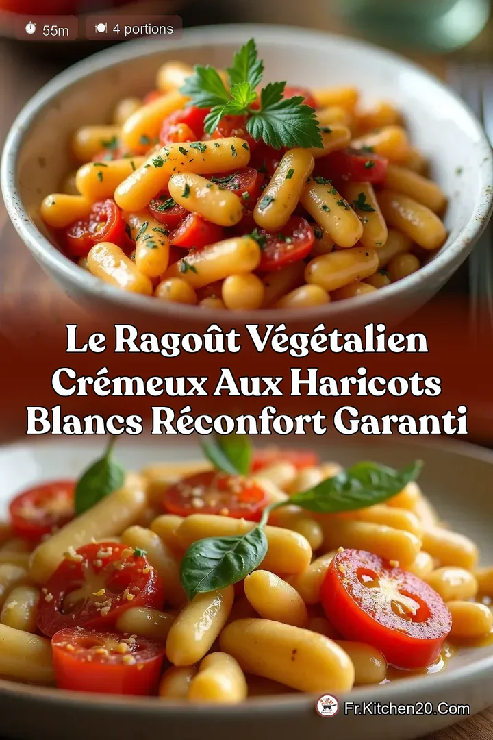 Le Rago&ucirc;t V&eacute;g&eacute;talien Cr&eacute;meux aux Haricots Blancs R&eacute;confort Garanti
