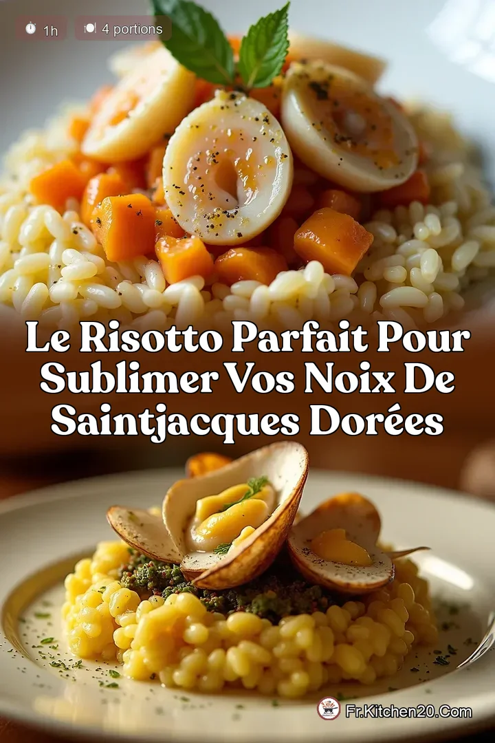 Le Risotto Parfait pour Sublimer Vos Noix de SaintJacques Dor&eacute;es