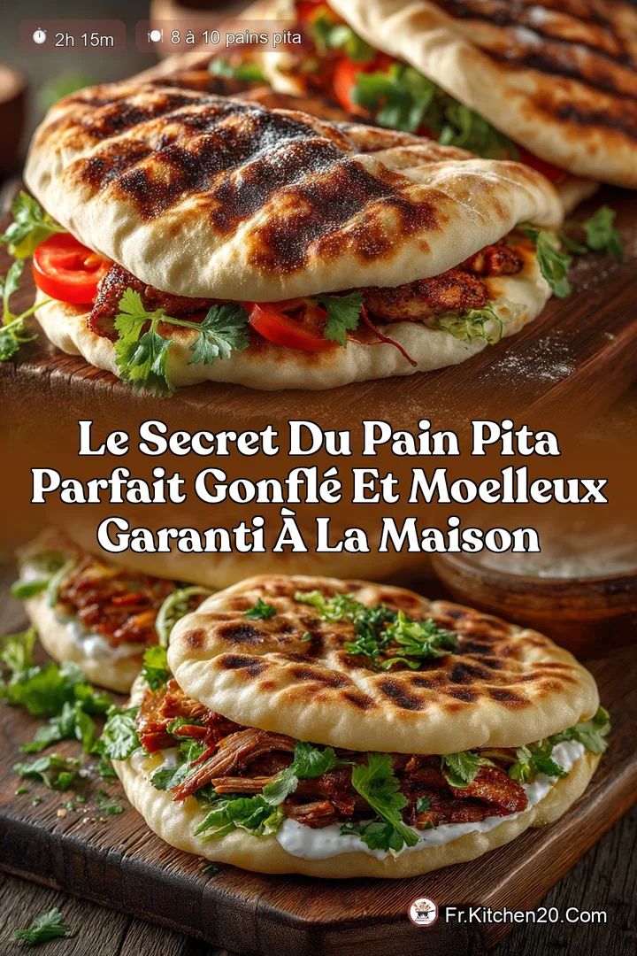 Le Secret du Pain Pita Parfait Gonfl&eacute; et Moelleux Garanti &agrave; la Maison
