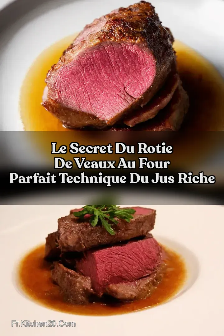 Le Secret du rotie de veaux au four Parfait Technique du Jus Riche