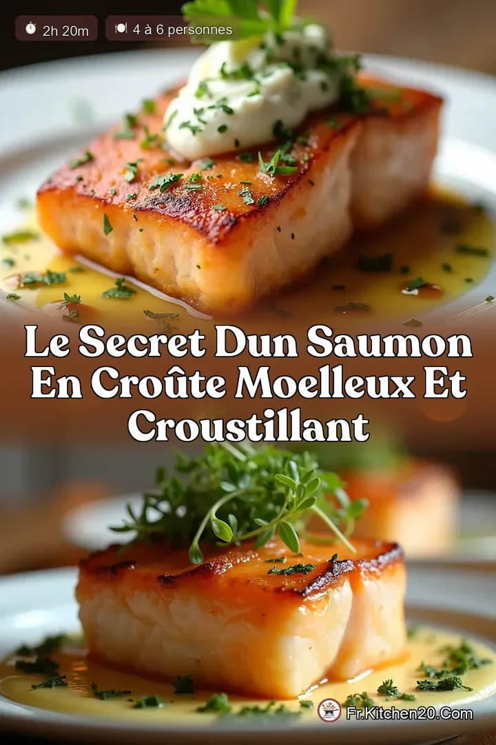 Le Secret dun Saumon en Cro&ucirc;te Moelleux et Croustillant