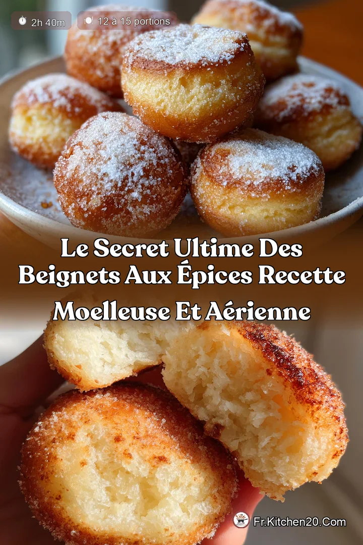 Le Secret Ultime des Beignets aux &Eacute;pices Recette Moelleuse et A&eacute;rienne