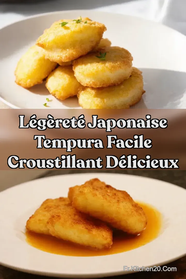 L&eacute;g&egrave;ret&eacute; Japonaise Tempura Facile Croustillant D&eacute;licieux