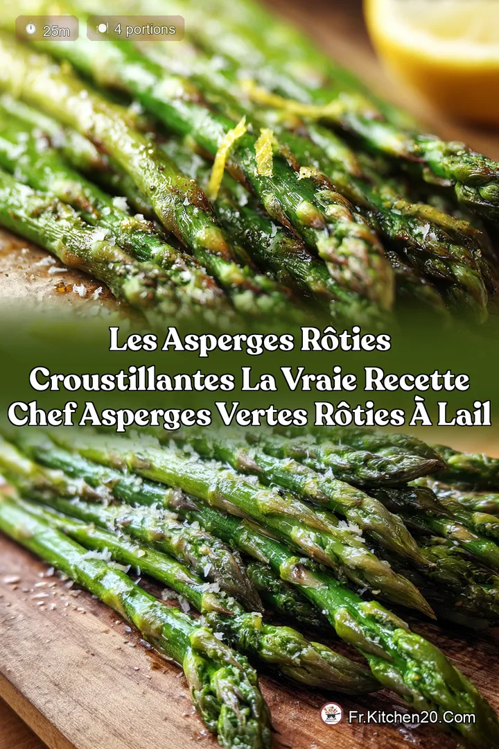 Les Asperges R&ocirc;ties Croustillantes La Vraie Recette Chef Asperges Vertes R&ocirc;ties &agrave; lAil