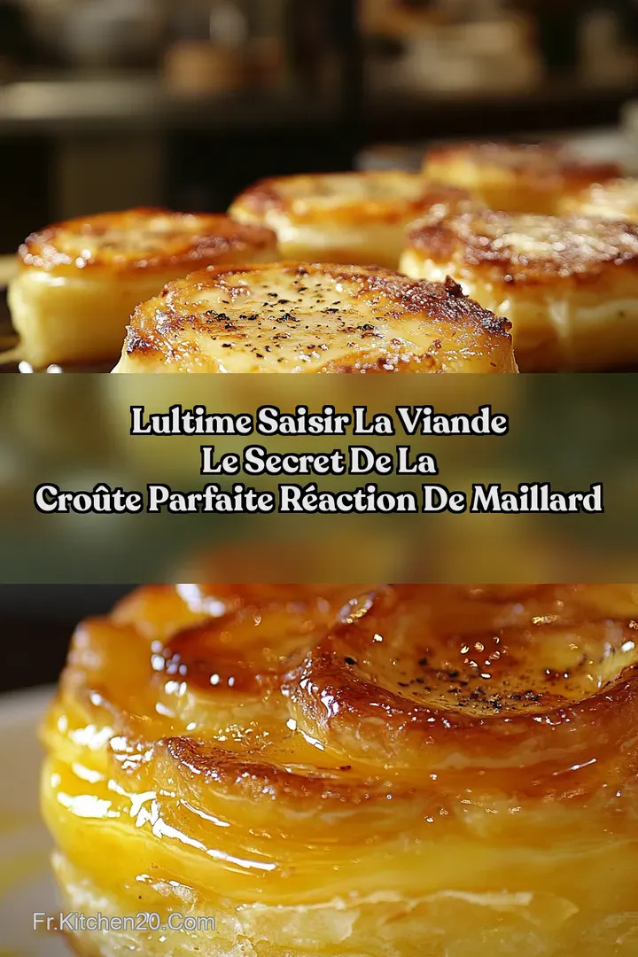 LUltime Saisir la Viande Le Secret de la Cro&ucirc;te Parfaite R&eacute;action de Maillard