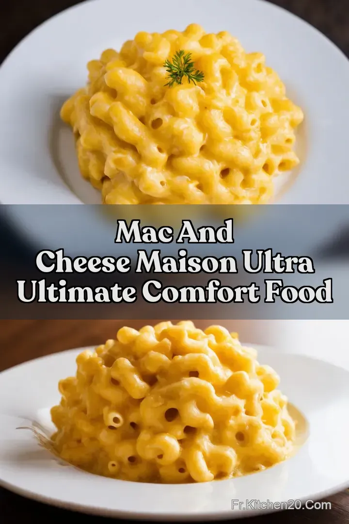 Mac and Cheese Maison Ultra Ultimate Comfort Food