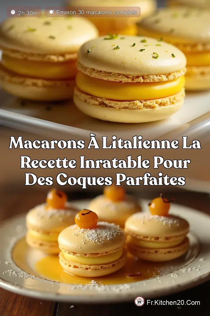 Macarons &agrave; lItalienne La Recette Inratable pour des Coques Parfaites
