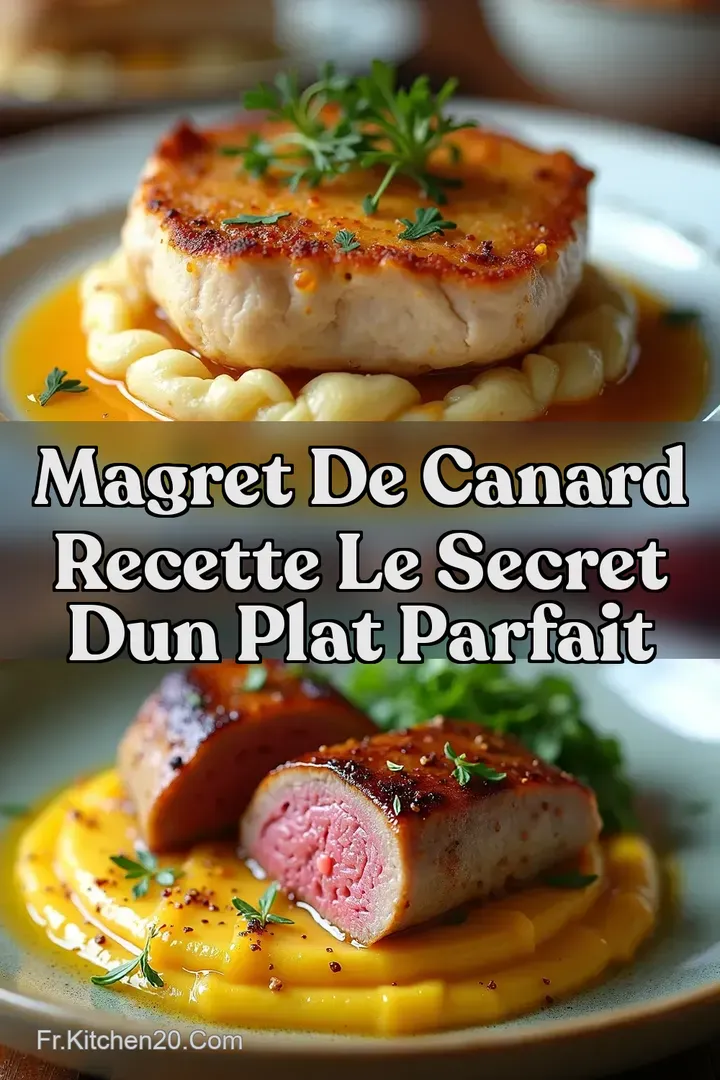 Magret de Canard Recette Le Secret dun Plat Parfait