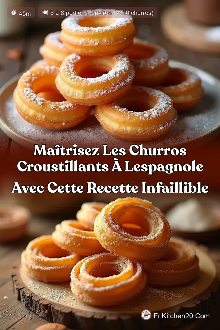 Ma&icirc;trisez les Churros Croustillants &agrave; lEspagnole avec Cette Recette Infaillible