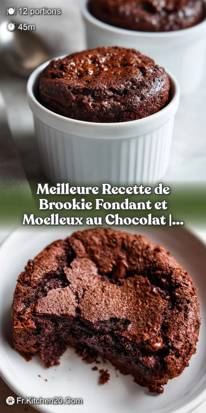 Close-up of a fudgy brookie square with melted chocolate chips studded in its soft, crumbly texture.