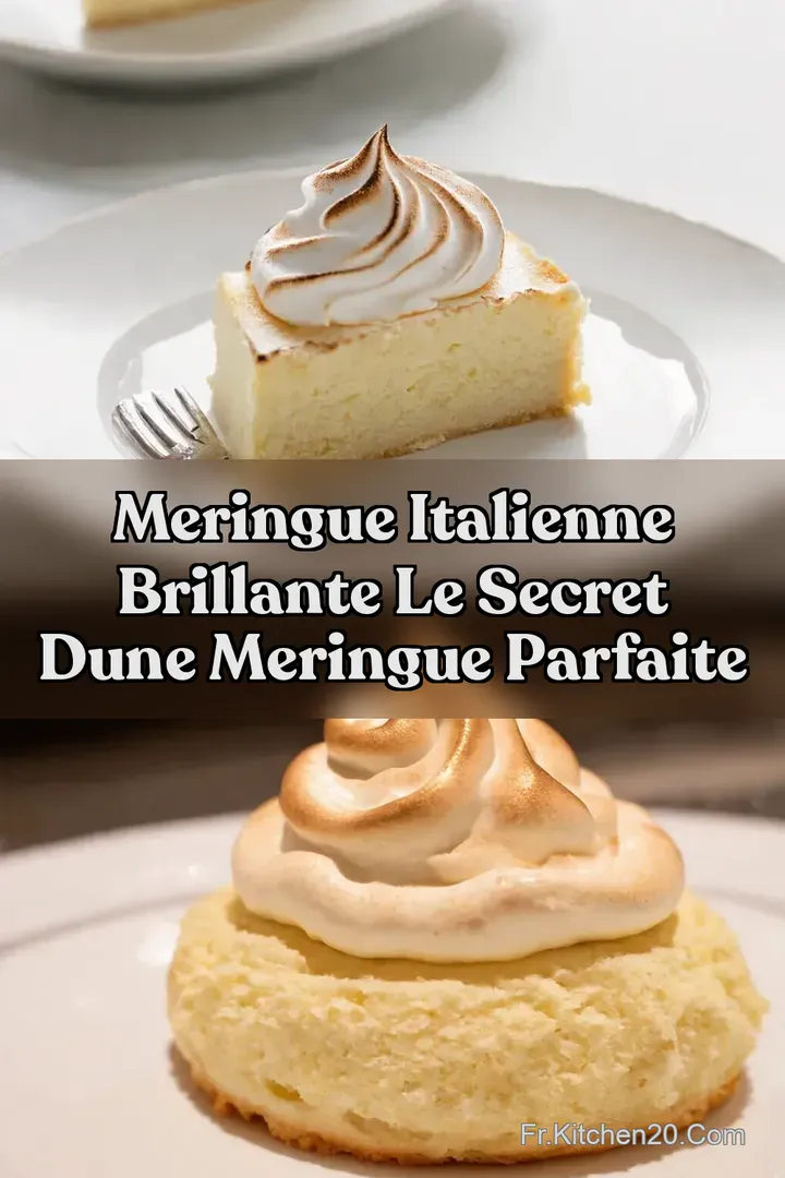 Meringue Italienne Brillante Le Secret dune Meringue Parfaite