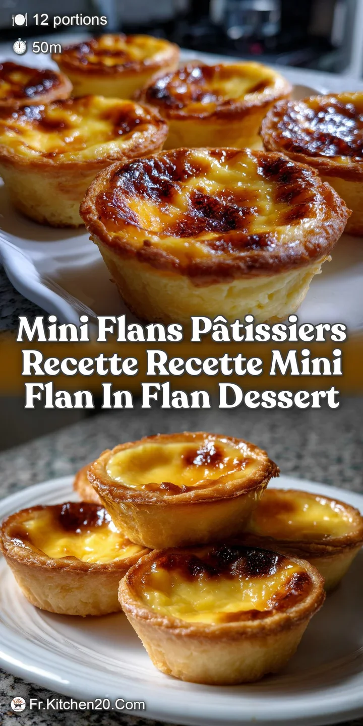 Mini Flans P&acirc;tissiers Recette Recette Mini Flan In Flan Dessert