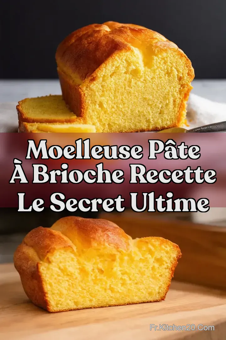 Moelleuse P&acirc;te &agrave; Brioche Recette Le Secret Ultime