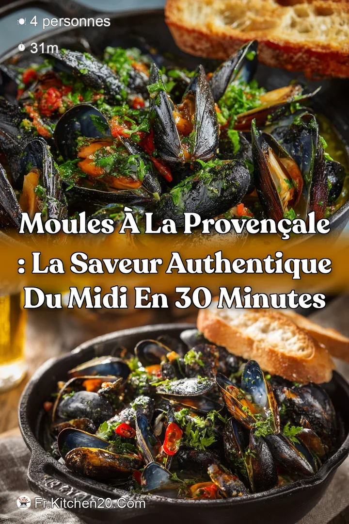 Moules &agrave; la Proven&ccedil;ale : La Saveur Authentique du Midi en 30 Minutes