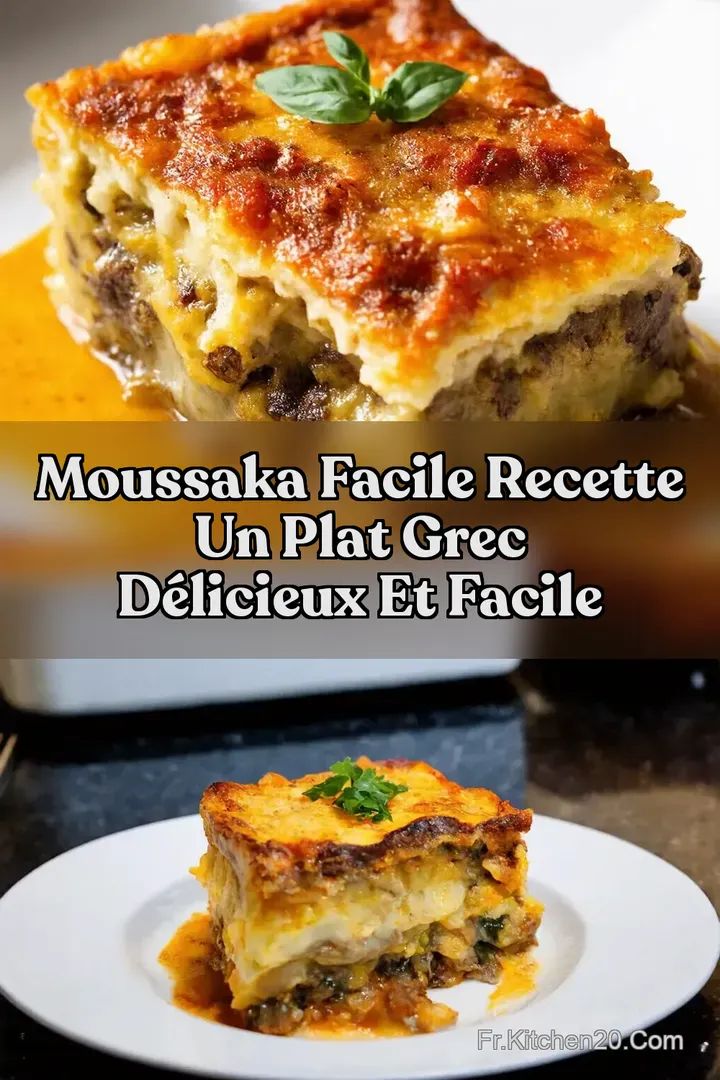 Moussaka Facile Recette Un Plat Grec D&eacute;licieux et Facile