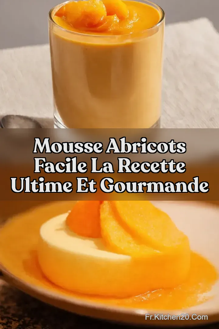 Mousse Abricots Facile La Recette Ultime et Gourmande