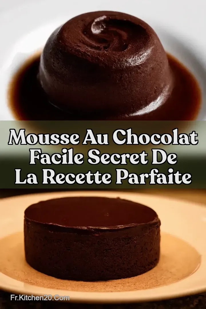 Mousse au Chocolat Facile Secret de la Recette Parfaite