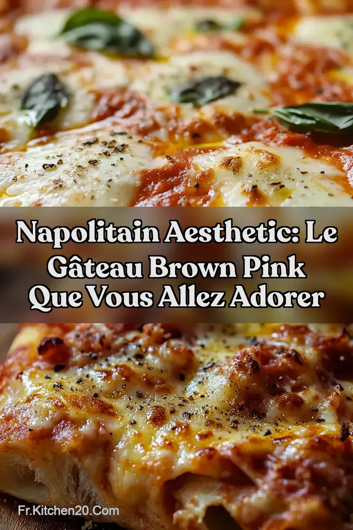 Napolitain Aesthetic: Le G&acirc;teau Brown Pink Que Vous Allez Adorer