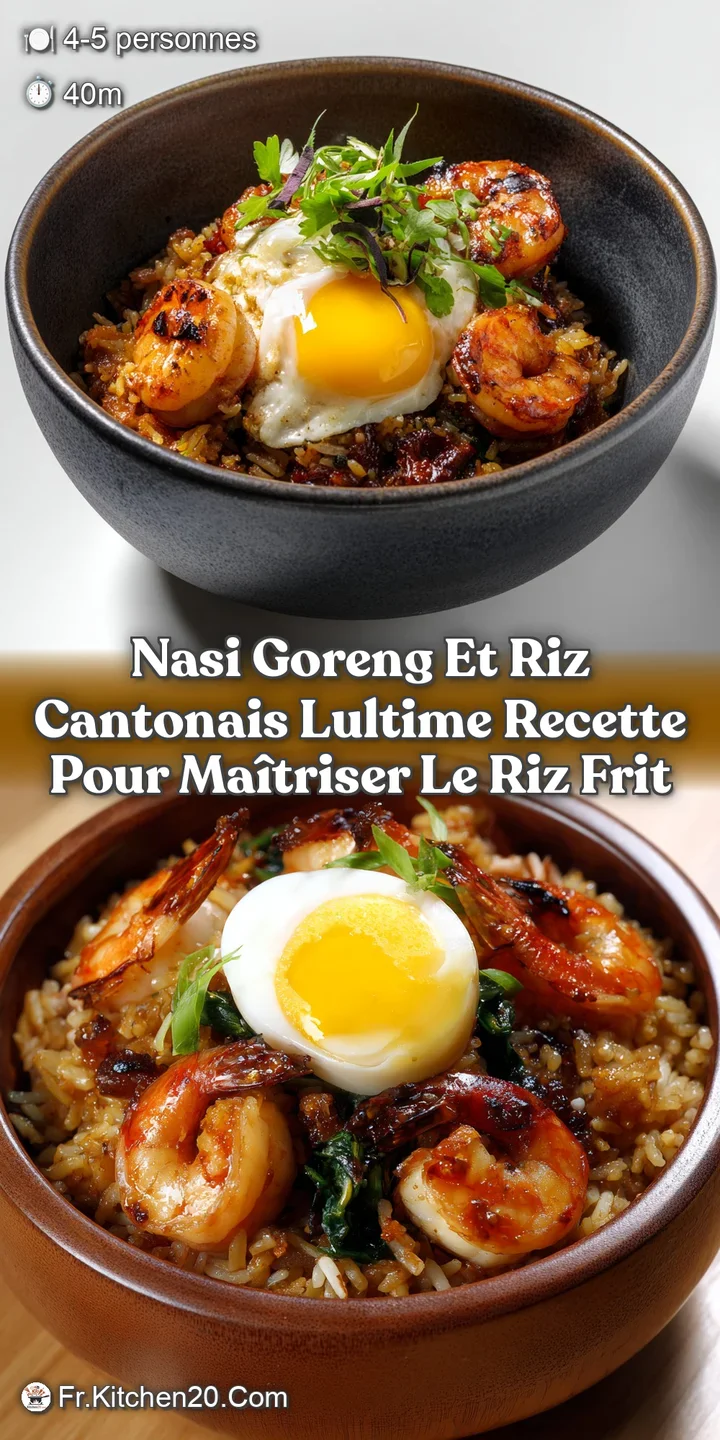 Nasi Goreng et Riz Cantonais LUltime Recette pour Ma&icirc;triser le Riz Frit