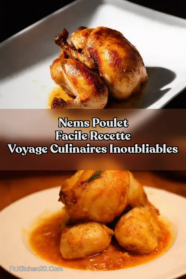 Nems Poulet Facile Recette Voyage Culinaires Inoubliables