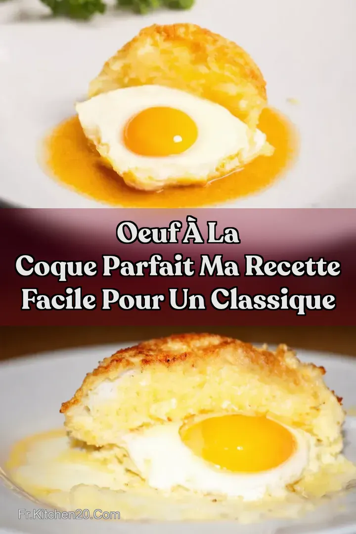 Oeuf &agrave; la Coque Parfait Ma Recette Facile pour un Classique