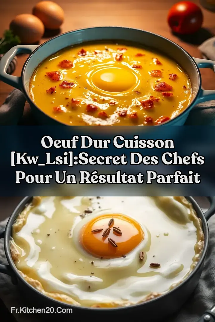 Oeuf Dur Cuisson [kw_lsi]:Secret des Chefs pour un R&eacute;sultat Parfait