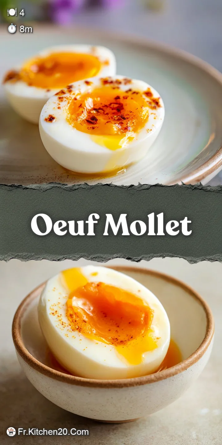 Close-up shows a glistening, runny egg yolk oozing over fresh asparagus, creating a rich and tempting texture.