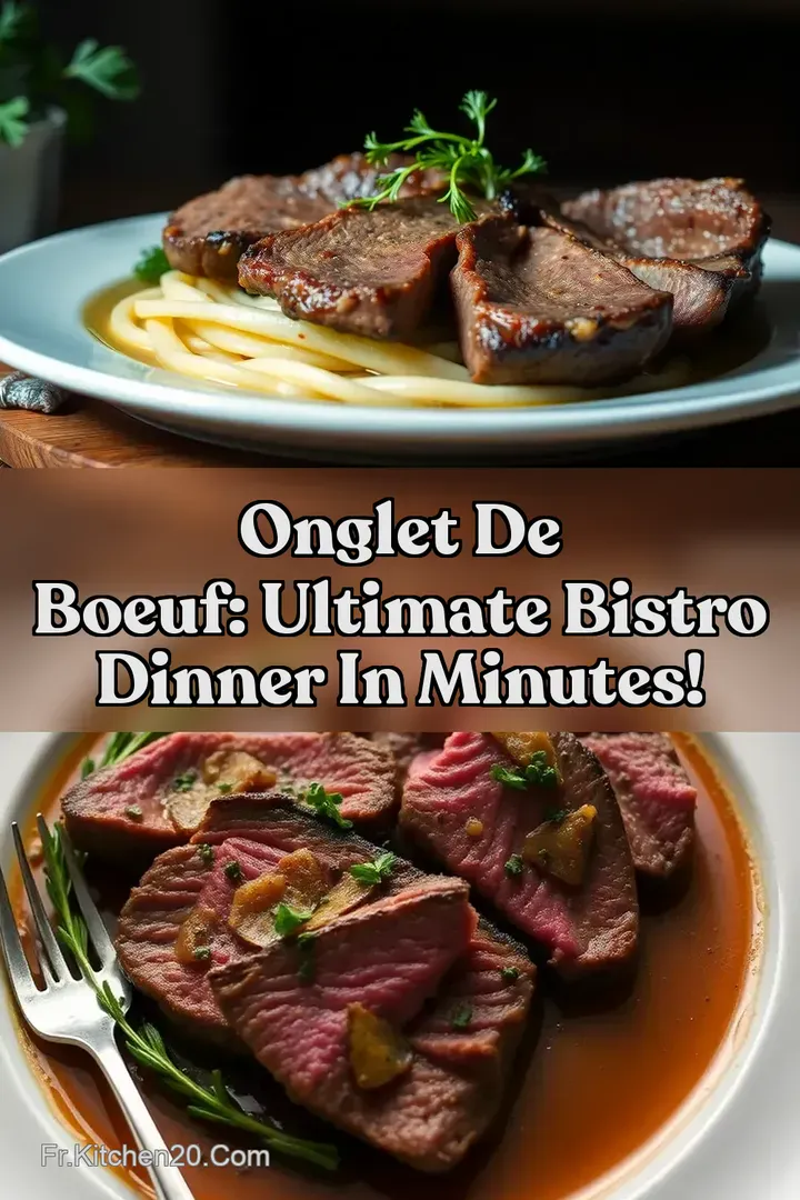 Onglet de Boeuf: Ultimate Bistro Dinner in Minutes!