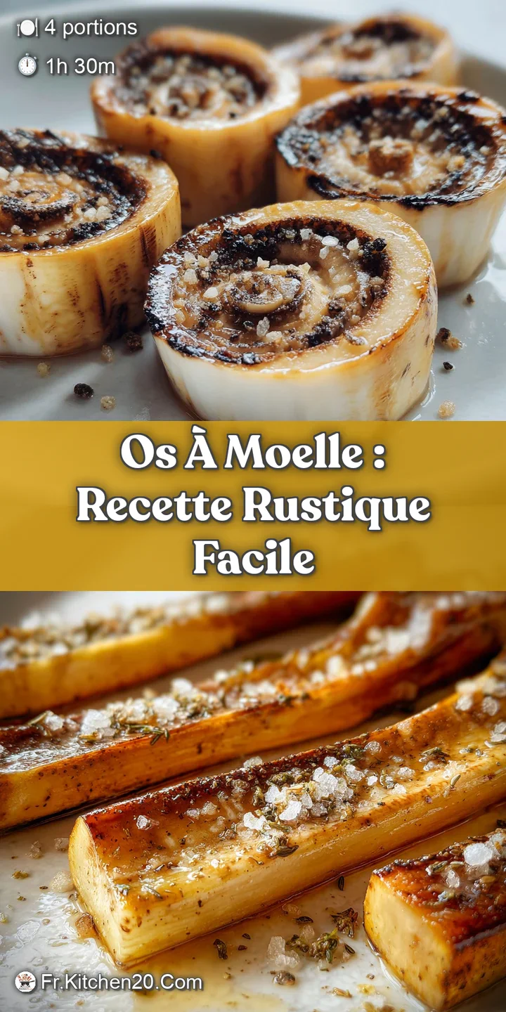 Close-up of roasted bone marrow: shimmering, caramelized surface and rich, golden fat. An incredibly inviting view of a de...