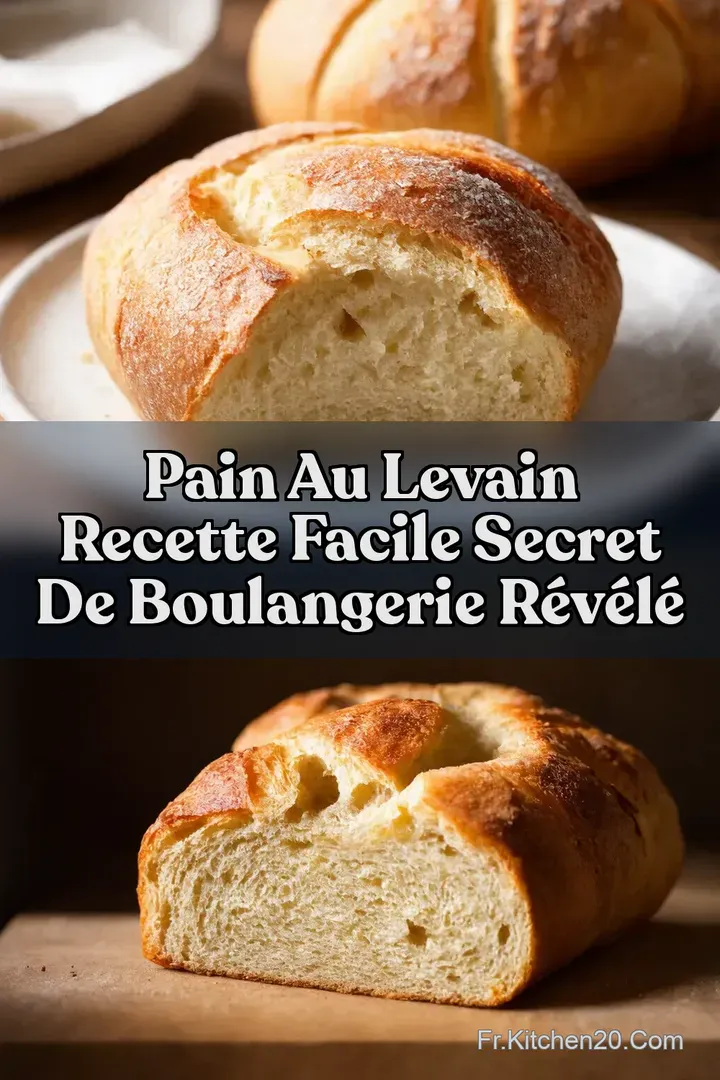 Pain au Levain Recette Facile Secret de Boulangerie R&eacute;v&eacute;l&eacute;