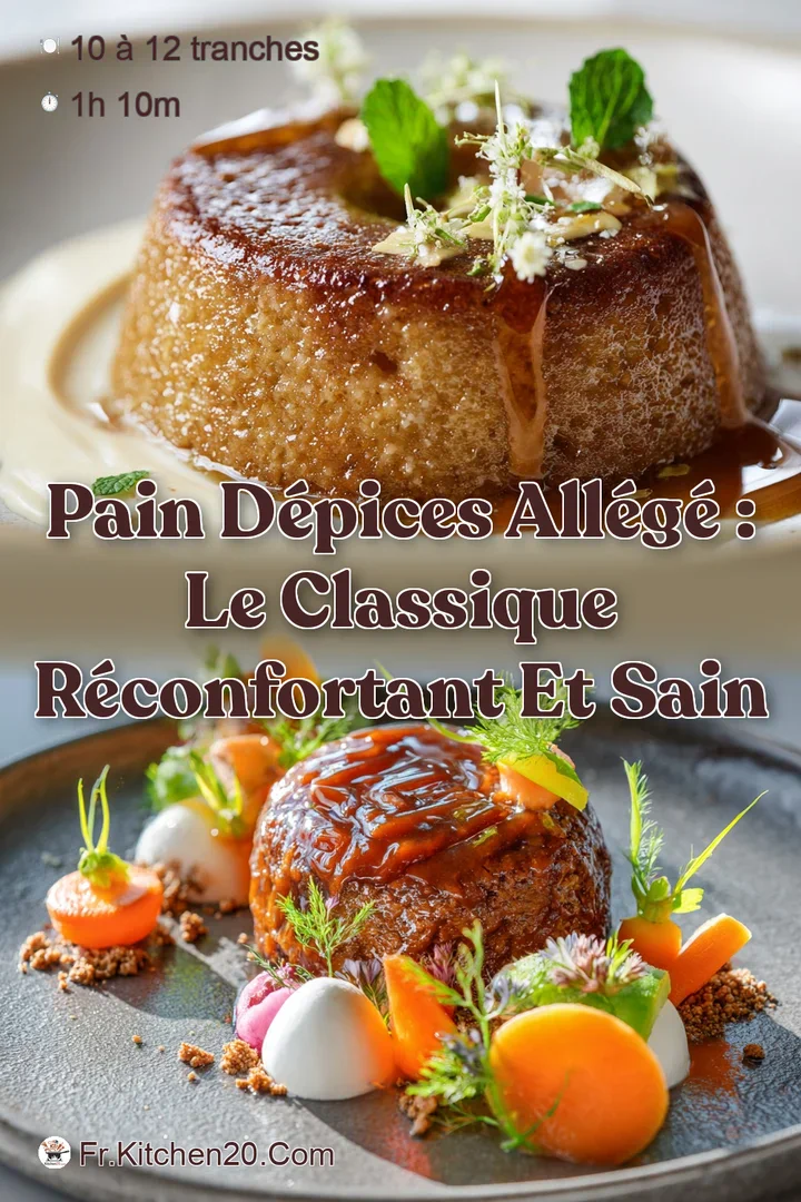 Pain d&eacute;pices all&eacute;g&eacute; : Le classique r&eacute;confortant et sain