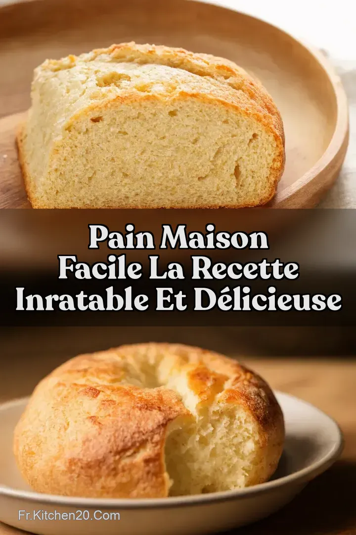 Pain Maison Facile La Recette Inratable et D&eacute;licieuse