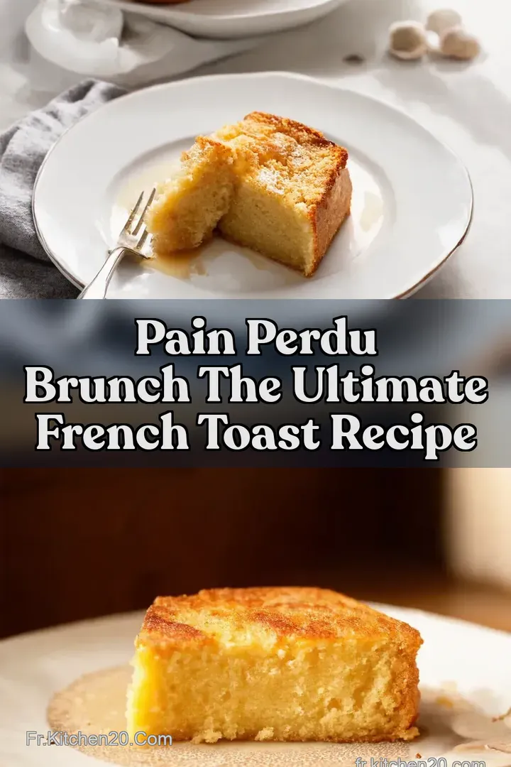 Pain Perdu Brunch The Ultimate French Toast Recipe