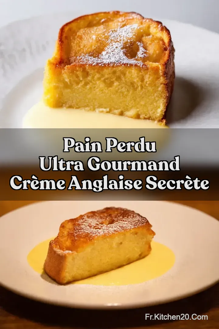 Pain Perdu Ultra Gourmand Cr&egrave;me Anglaise Secr&egrave;te