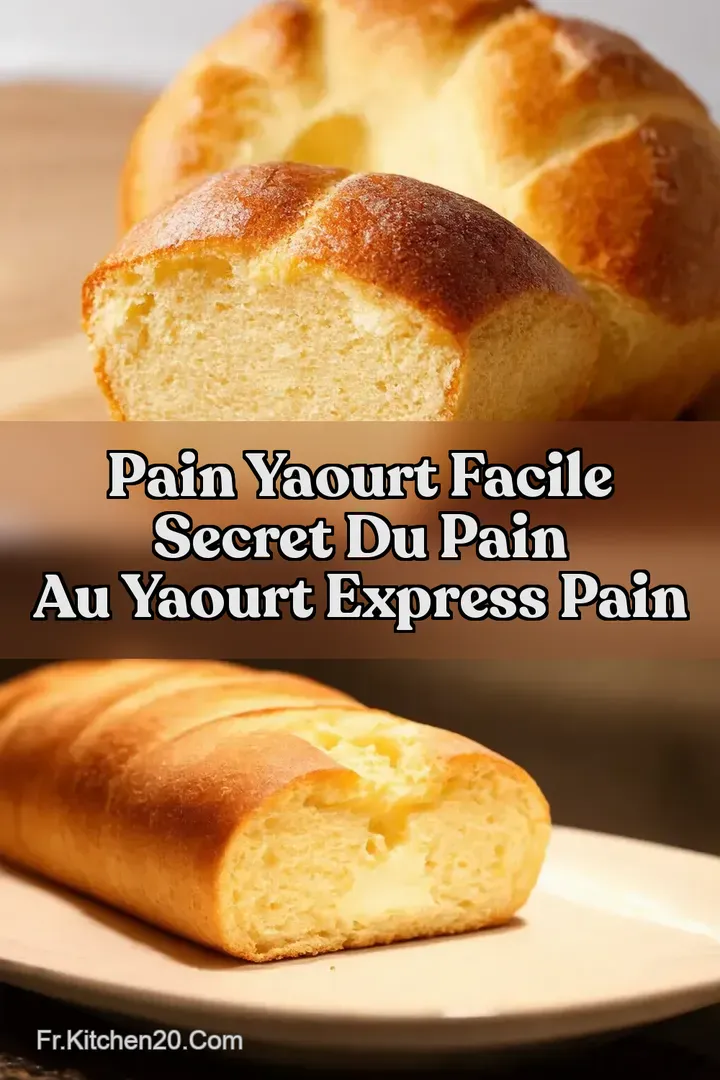Pain Yaourt Facile Secret du Pain au Yaourt Express Pain